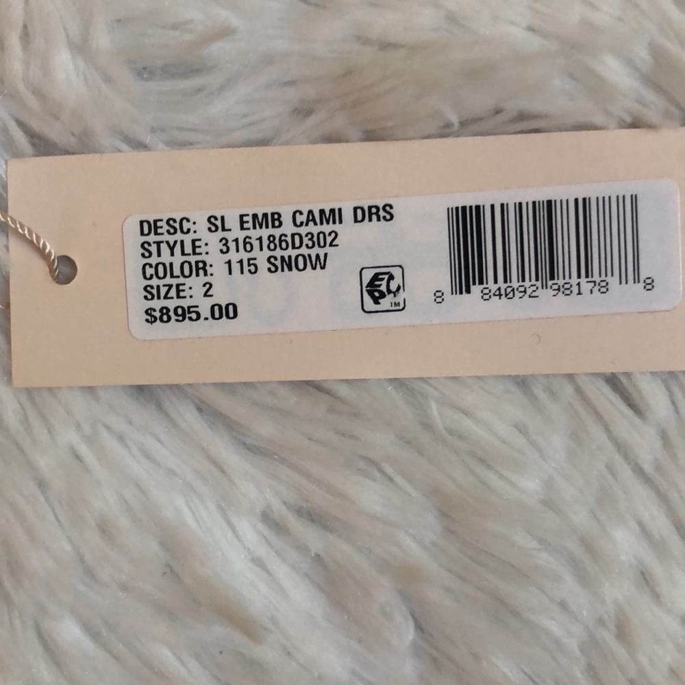 Rebecca Taylor NWT Sleeveless Embroidered Popover Camisole Dress in Snow 🔥 - Picture 7 of 12